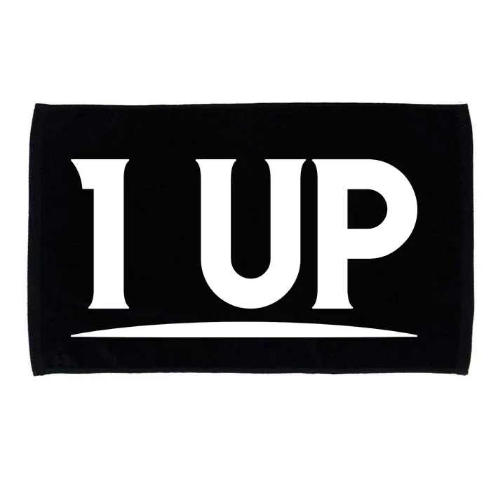 1 UP Funny Fathers Day T Microfiber Hand Towel