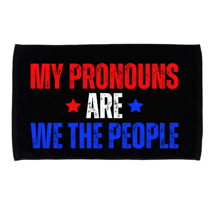 1776 Usa Gifts For American Patriots We The People Microfiber Hand Towel