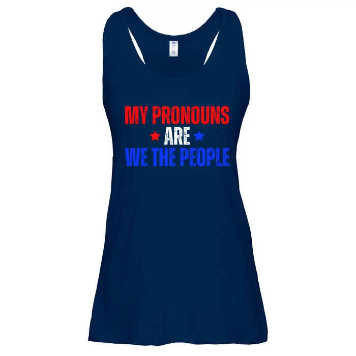 1776 Usa Gifts For American Patriots We The People Ladies Essential Flowy Tank