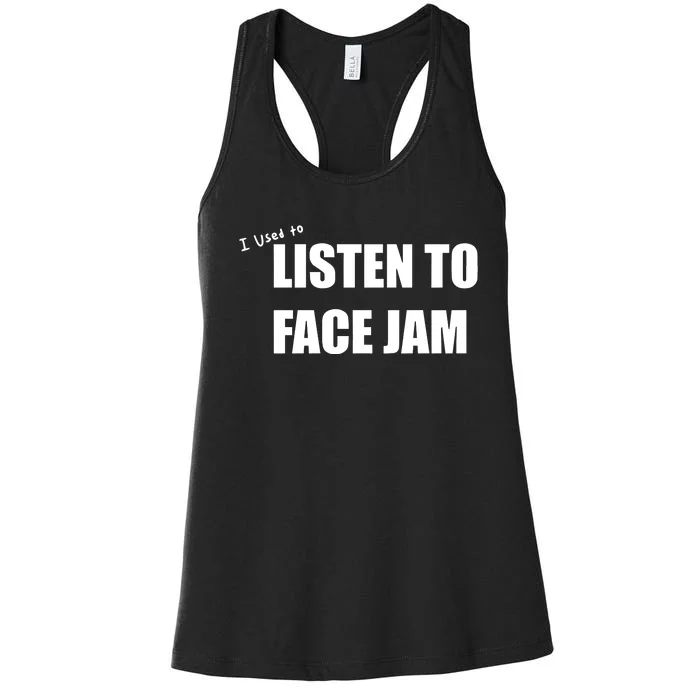 100percenteat Used To Listen Women's Racerback Tank