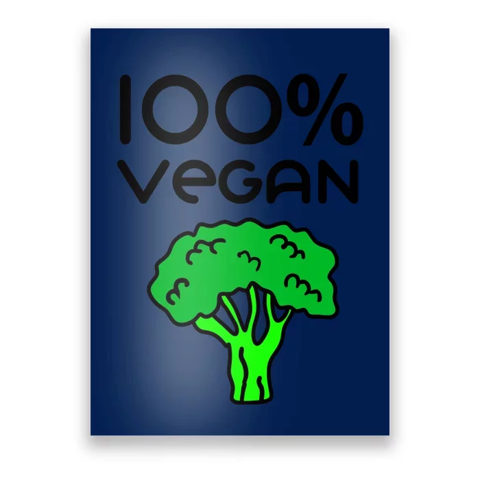 100 % Vegan Poster