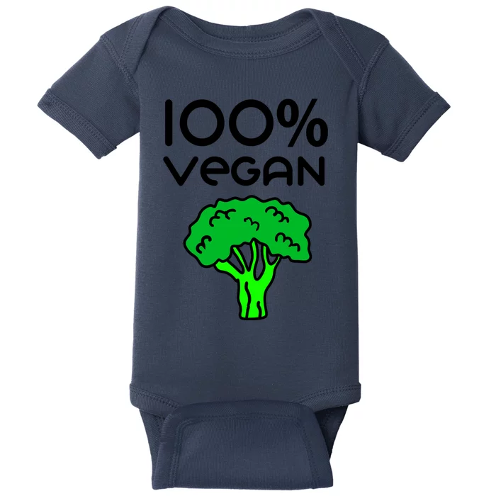 100 % Vegan Baby Bodysuit