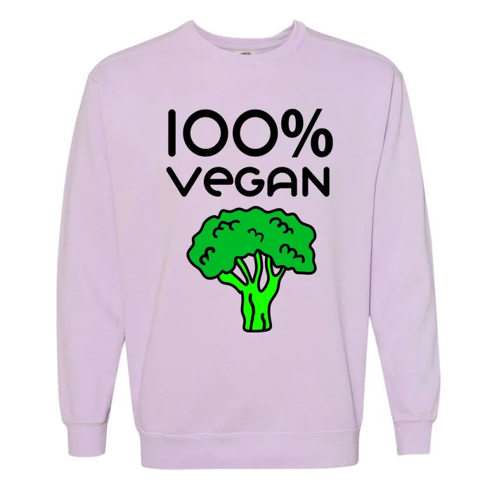 100 % Vegan Garment-Dyed Sweatshirt