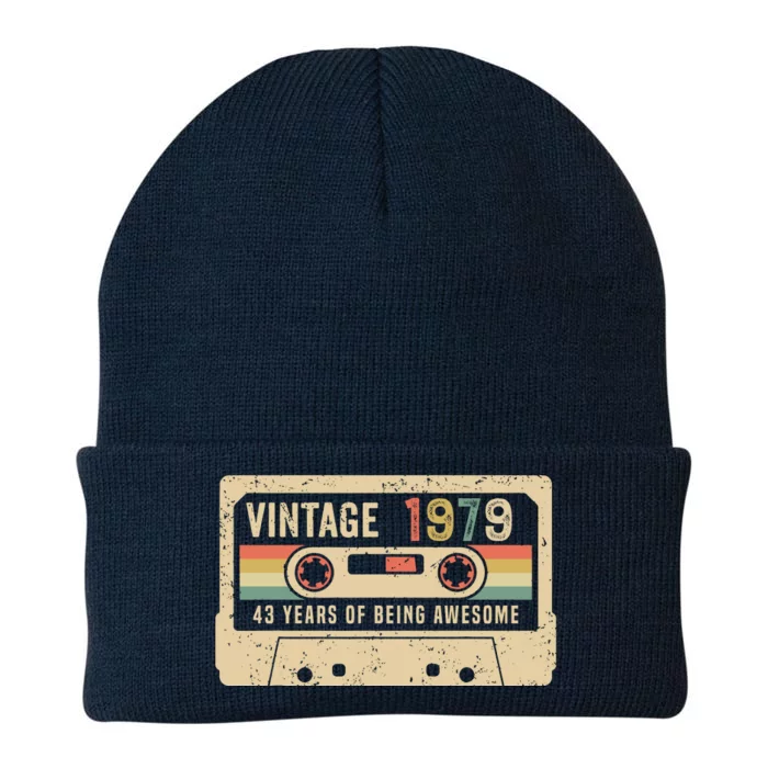 1979 Vintage Cassette Tape 43rd Birthday Knit Cap Winter Beanie