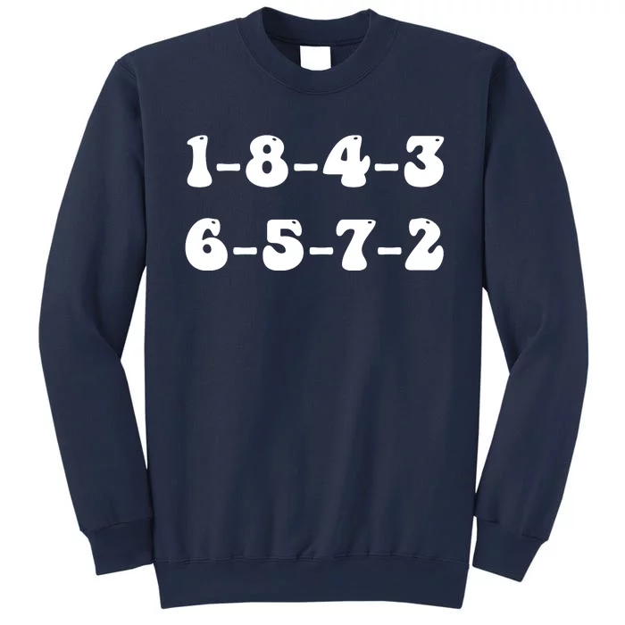 18436572 V8 Engine Firing Order Sweatshirt