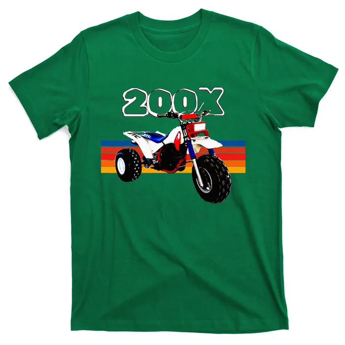 1985 Vintage Retro Three Wheeler Atv Atc 200x T-Shirt