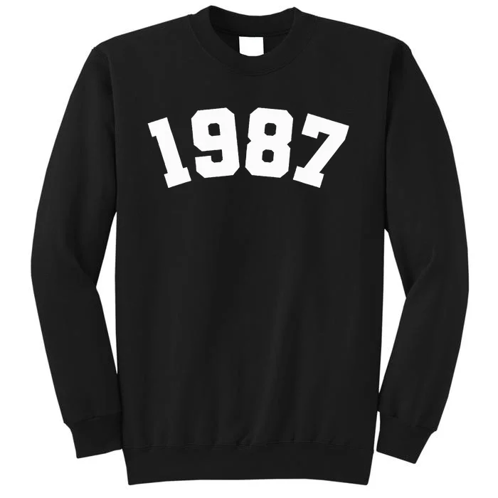 1987 Varsity Vintage College Style 37th Birthday Sweatshirt