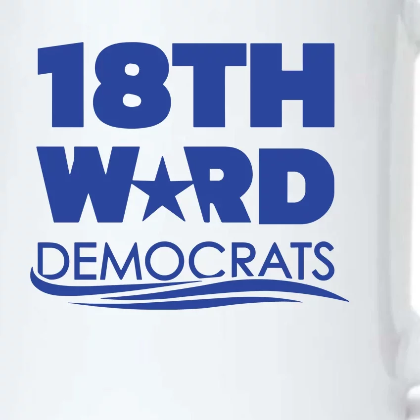 18th Ward Democrats Black Color Changing Mug