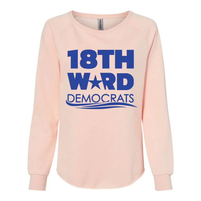 18th Ward Democrats Womens California Wash Sweatshirt