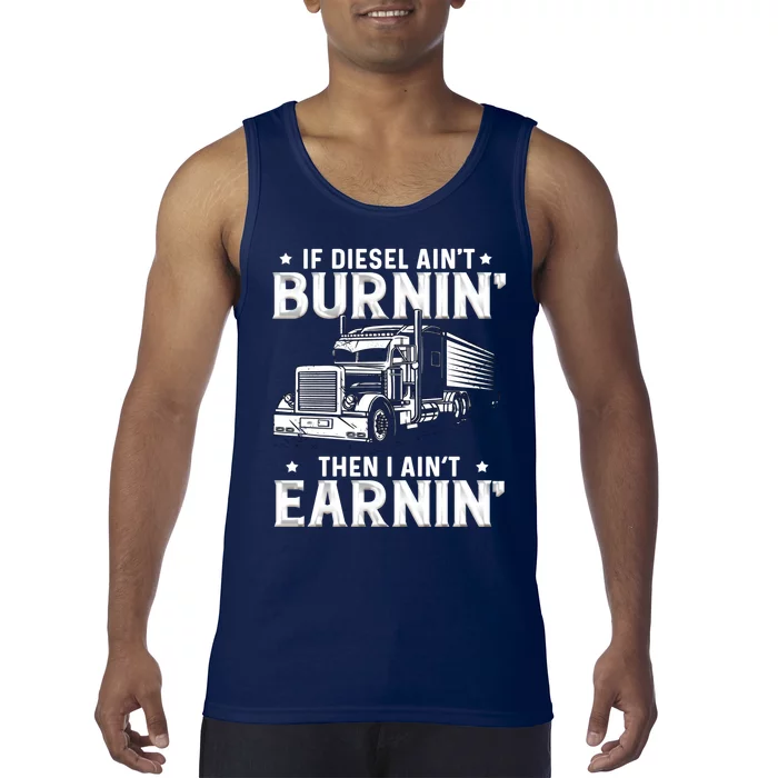 18 Wheeler Highway Truck Driver CDL Trailer Tank Top