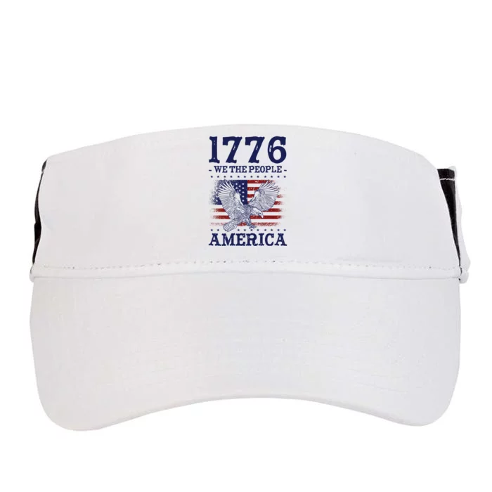 1776 We The People American Flag Eagle Patriotic Adult Drive Performance Visor