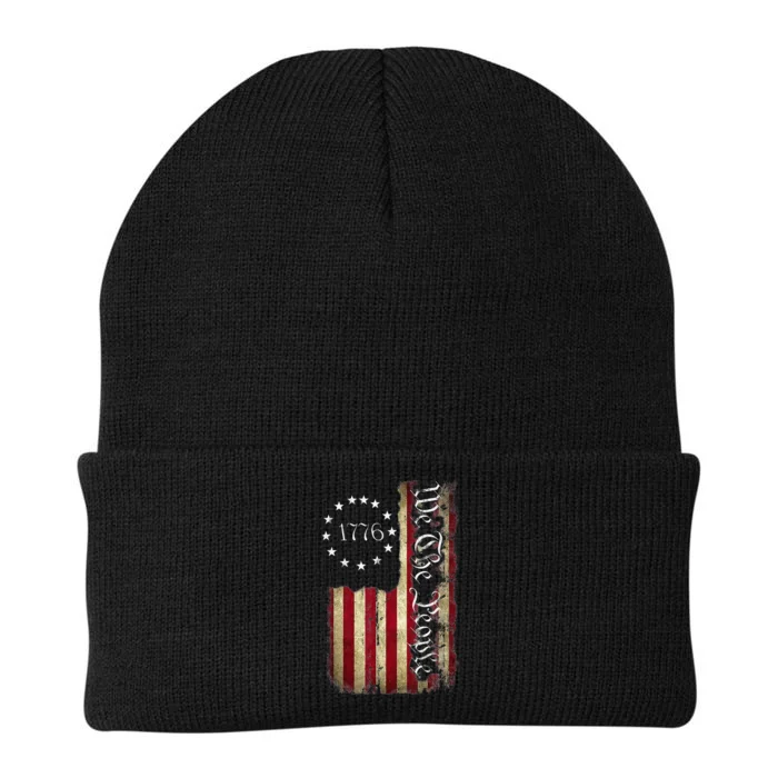 1776 We The People Patriotic American Constitution Knit Cap Winter Beanie