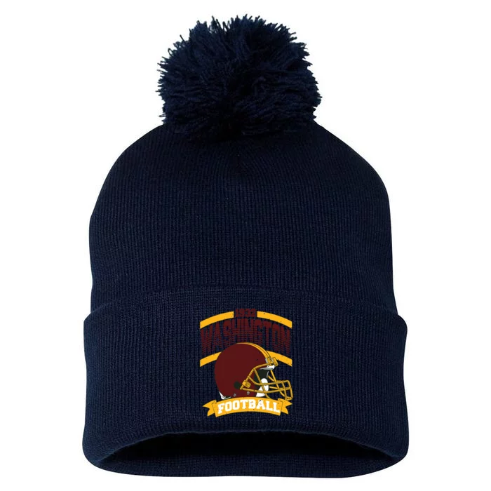 1932 Washington Team Football Supporter Pom Pom 12in Knit Beanie