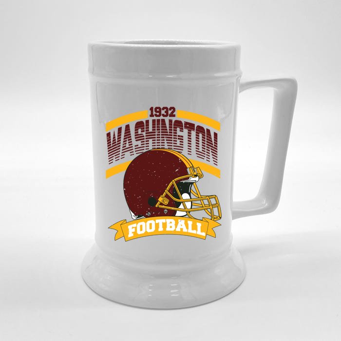 1932 Washington Team Football Supporter Front & Back Beer Stein