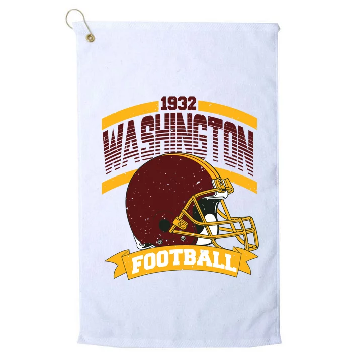 1932 Washington Team Football Supporter Platinum Collection Golf Towel