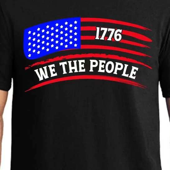 1776 We The People Art Pajama Set