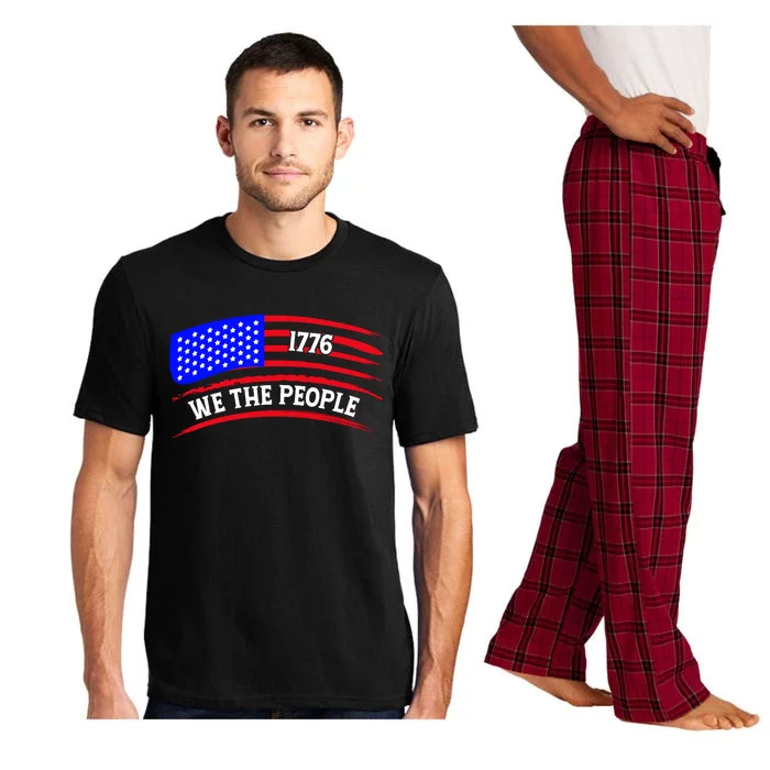 1776 We The People Art Pajama Set