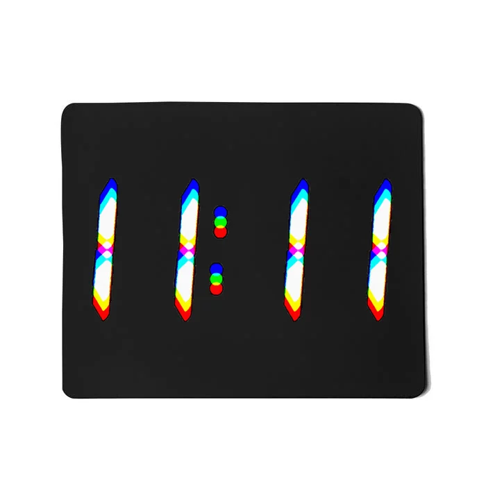 1111 Wake Up Its 11 11 Synchronicity Numerology Angel Mousepad