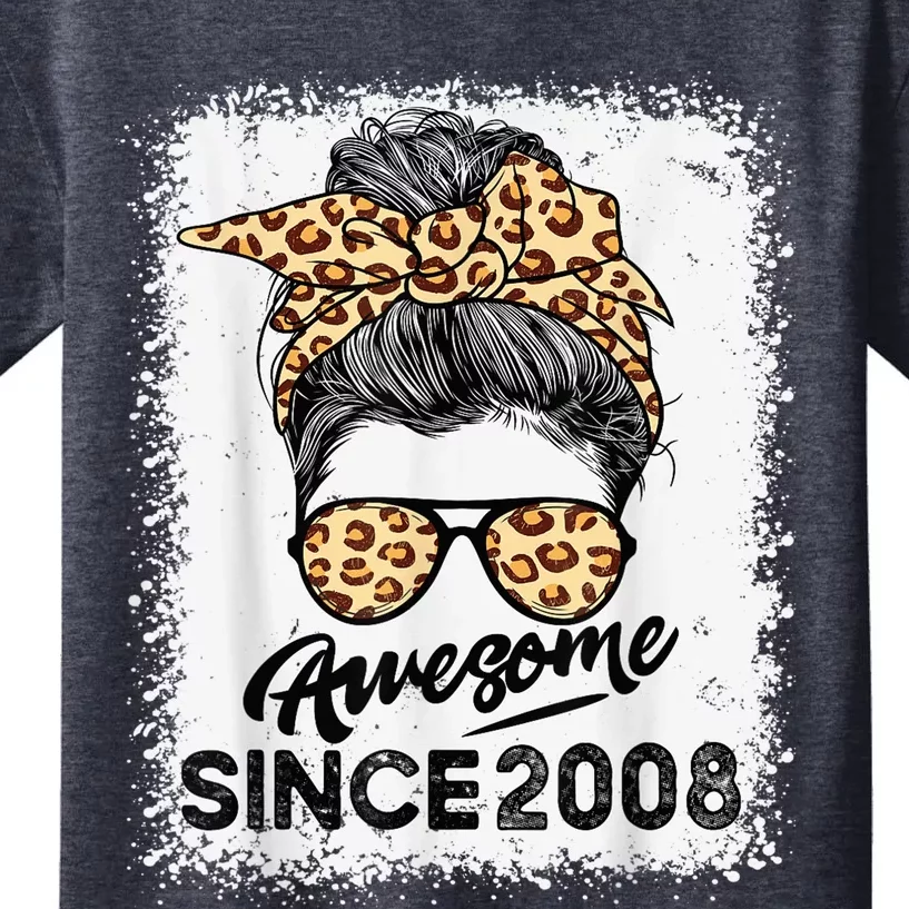 15 Year Old Awesome Since 2008 15th Birthday Present Gifts Teen Girl Kids T-Shirt