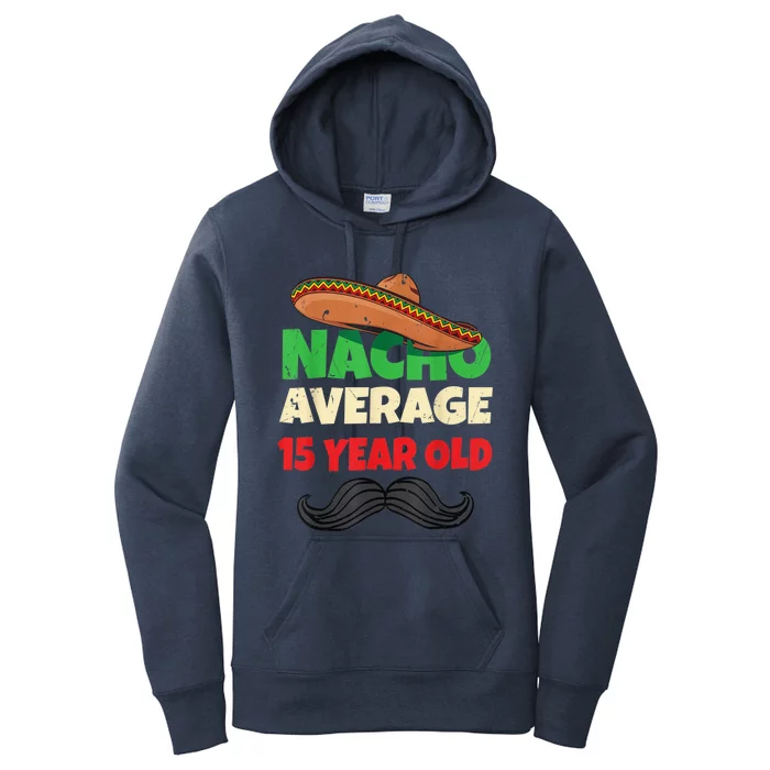 15 Year Old Outfit Fifteenth Present Boy 15th Birthday Women's Pullover Hoodie