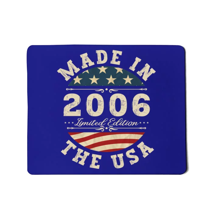 16 Years Old Bday Limited Edition 2006 Usa 16th Birthday Gift Mousepad