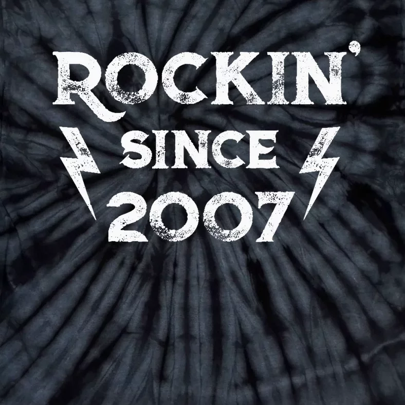 16 Year Old: Classic Rock 2007 16th Birthday Tie-Dye T-Shirt