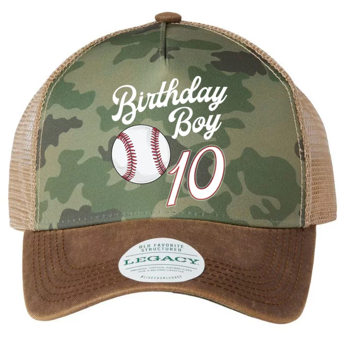 10 Years Old Baseball Themed 10th Birthday Party Sports Legacy Tie Dye Trucker Hat