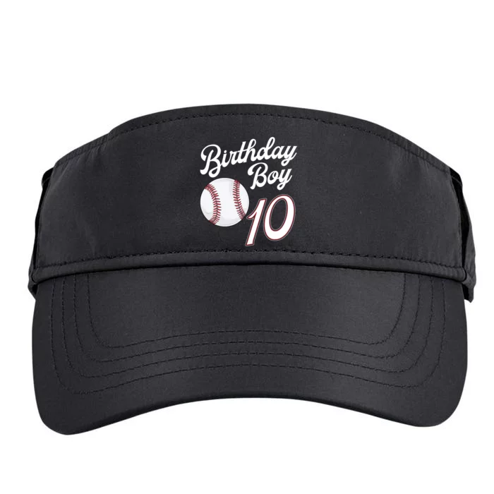 10 Years Old Baseball Themed 10th Birthday Party Sports Adult Drive Performance Visor