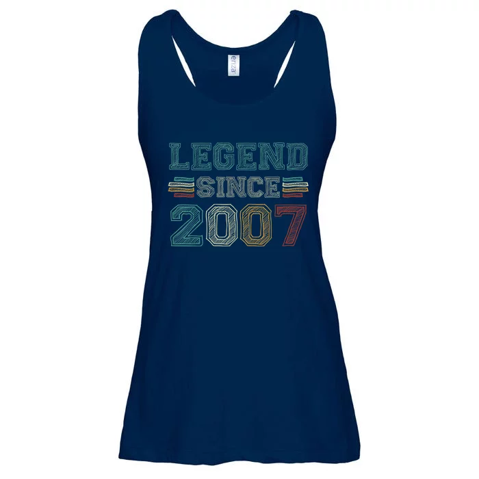 16 Years Old Legend Since 2007 16th Birthday Ladies Essential Flowy Tank