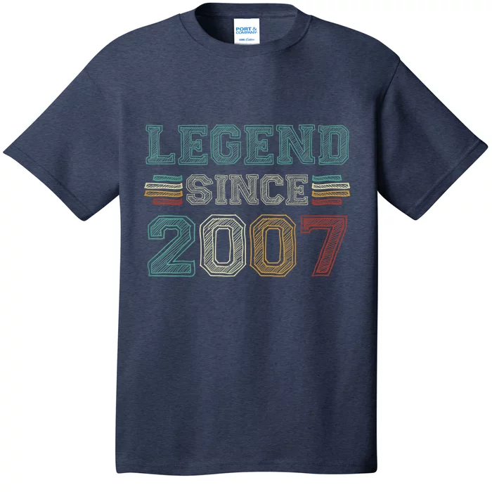 16 Years Old Legend Since 2007 16th Birthday T-Shirt