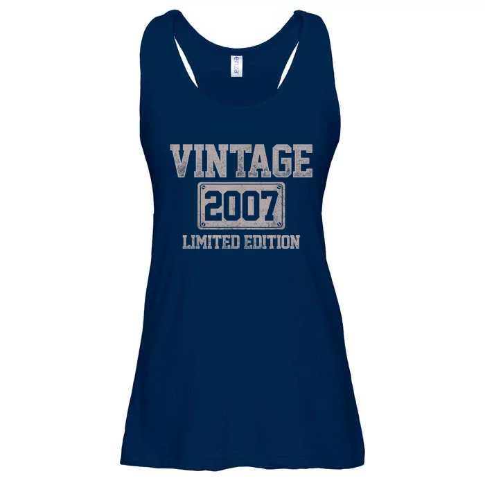 16 Years Old Vintage 2007 Limited Edition 16th Birthday Ladies Essential Flowy Tank