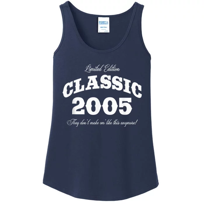 18 Year Old: Vintage Classic Car 2005 18th Birthday Ladies Essential Tank