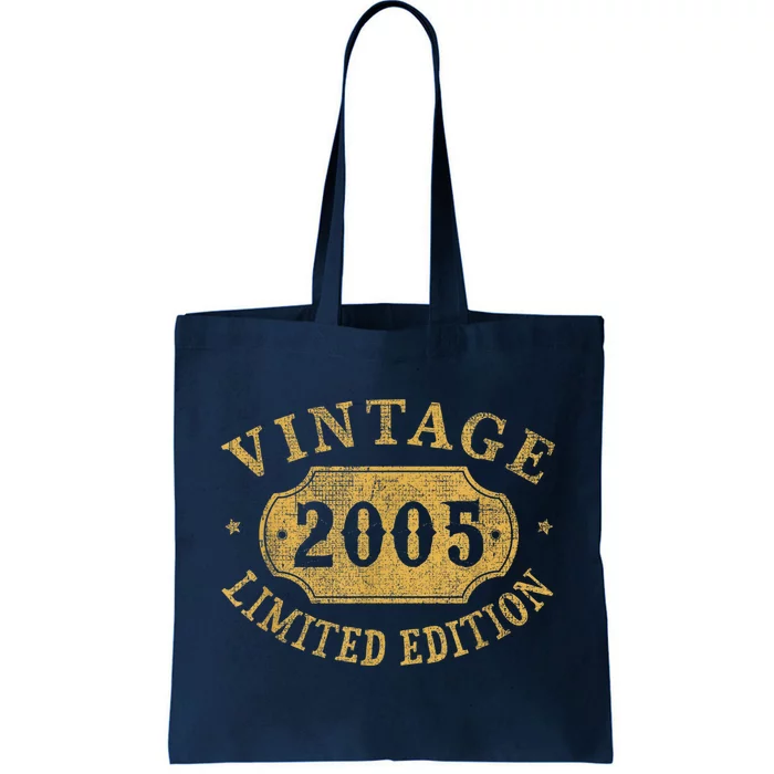 18 years old 18th Birthday Anniversary Best Limited 2005 Tote Bag