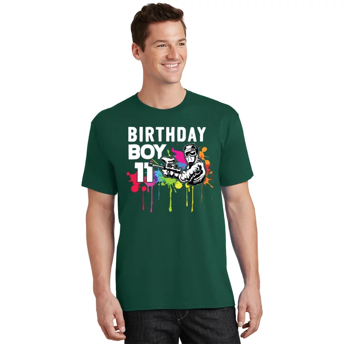 11 Years Old Paintballer Gear Gift 11th Paintball Birthday T-Shirt