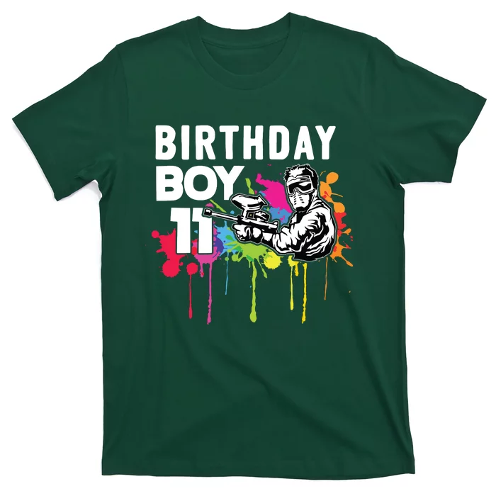 11 Years Old Paintballer Gear Gift 11th Paintball Birthday T-Shirt