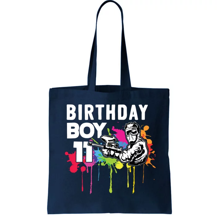 11 Years Old Paintballer Gear Gift 11th Paintball Birthday Tote Bag