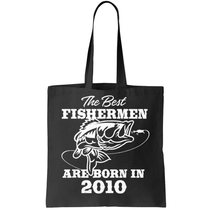 13 Year Old Fisherman: Fishing 2010 13th Birthday Tote Bag