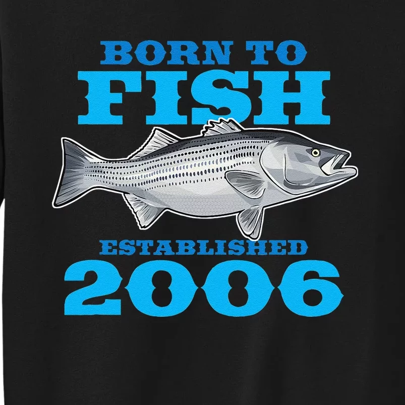 17 Year Old Fishing Fisherman 2006 17th Birthday Sweatshirt