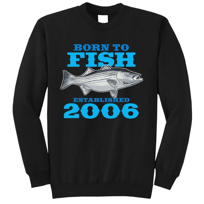 17 Year Old Fishing Fisherman 2006 17th Birthday Sweatshirt