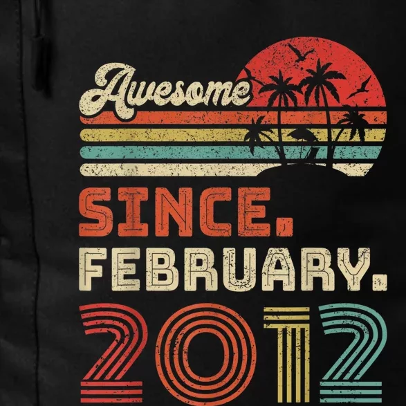 11 Year Old Awesome Since February 2012 11th Birthday Daily Commute Backpack