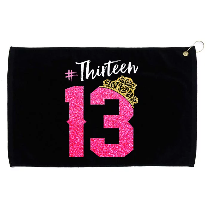 13 Years Old O.fficial Teenager 13th Birthday Gifts Grommeted Golf Towel