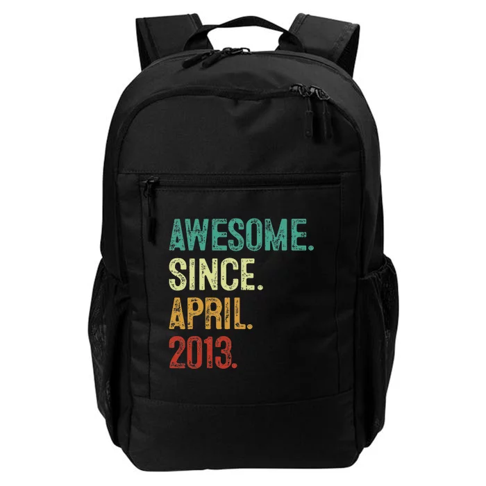 10 Years Old Awesome Since April 2013 10th Birthday Daily Commute Backpack