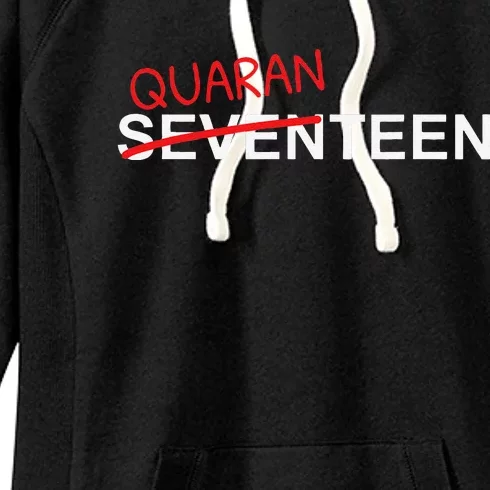 17 Year Old Birthday Ands Quarantine Women's Fleece Hoodie