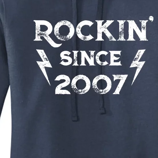 16 Year Old: Classic Rock 2007 16th Birthday Women's Pullover Hoodie