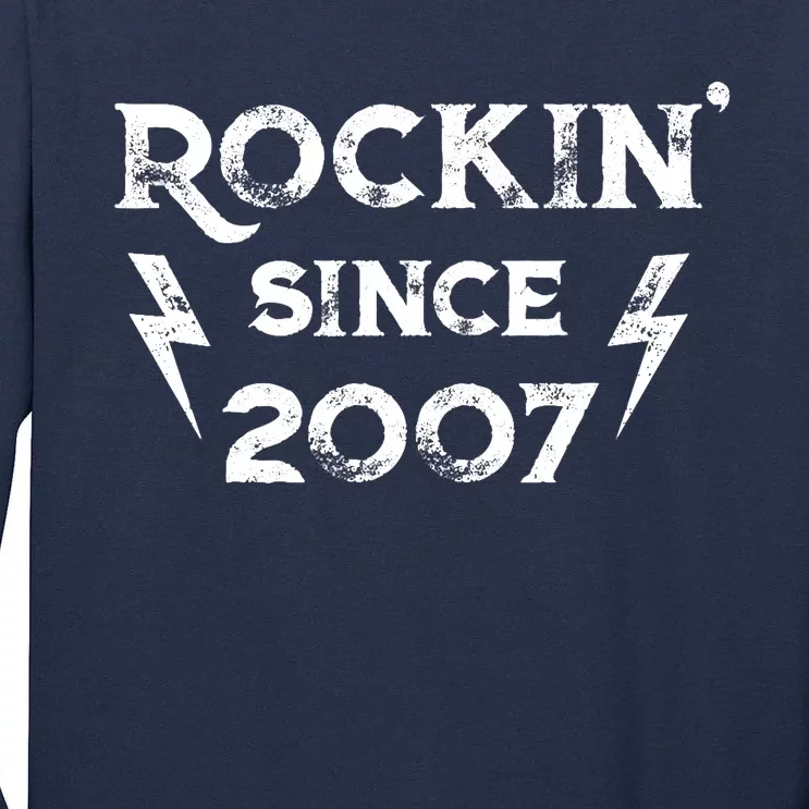 16 Year Old: Classic Rock 2007 16th Birthday Tall Long Sleeve T-Shirt