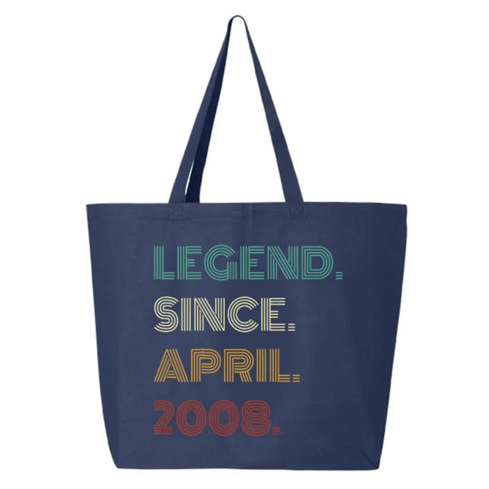 16 Years Old Legend Since April 2008 16th Birthday 25L Jumbo Tote