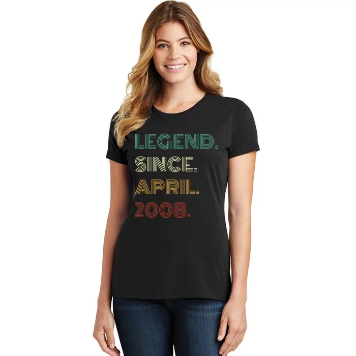 16 Years Old Legend Since April 2008 16th Women's T-Shirt