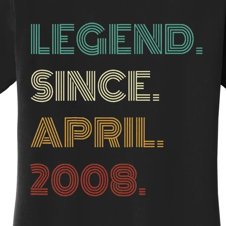 16 Years Old Legend Since April 2008 16th Women's T-Shirt