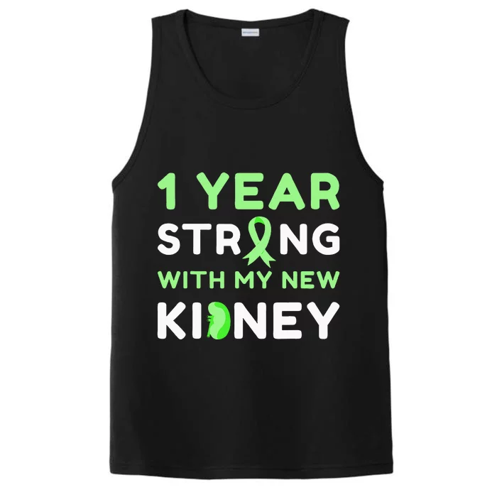 1 Year Strong With My New Kidney Transplant Anniversary Performance Tank