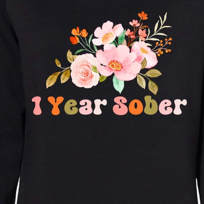 1 Year Sober Gift Sober Anniversary Gift Sobriety Gift Recovery Soberversary Womens California Wash Sweatshirt